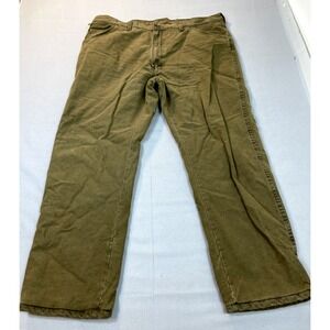 Wrangler Jeans Rugged Wear  Mens Tag‎ 42x30 Real 40x27 Fleece Lined Brown Work